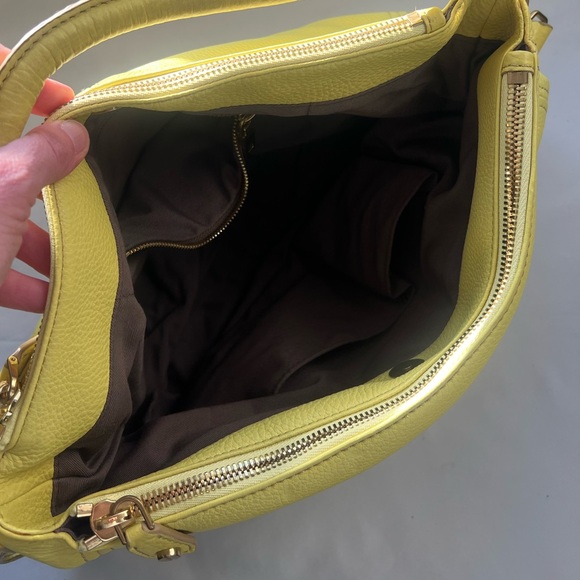 J.crew Yellow Leather Shoulder Bag - Picture 4 of 7